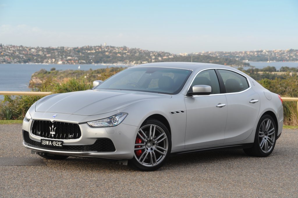 The Maserati Ghibli. The Maserati Ghibli.